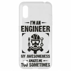 Чехол для Samsung A01/M01 My awesomeness amazes me too sometimes - PrintSalon