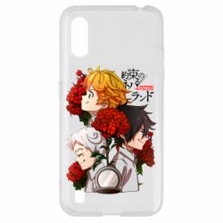 Чехол для Samsung A01/M01 Обещанный Неверленд арт - PrintSalon