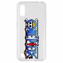 Чехол для Samsung A01/M01 One Piece Logo Skull - PrintSalon