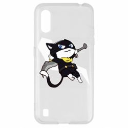 Чехол для Samsung A01/M01 Persona 5 Morgana-PrintSalon Чехол для Samsung A01/M01 Persona 5 Morgana
