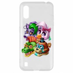 Чехол для Samsung A01/M01 Персонажи FNAF - PrintSalon