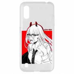 Чехол для Samsung A01/M01 Power red - PrintSalon