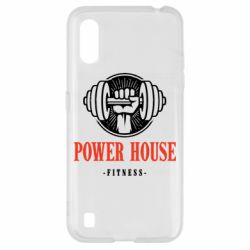 Чехол для Samsung A01/M01 Powerhouse fitness - PrintSalon