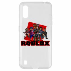 Чехол для Samsung A01/M01 Roblox Team Of Heroes - PrintSalon