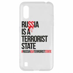 Чехол для Samsung A01/M01 Russia is a terrorist - PrintSalon