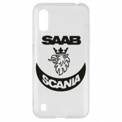 Чехол для Samsung A01/M01 Scania SAAB logo - PrintSalon