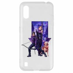 Чехол для Samsung A01/M01 Соколиный глаз и Кейт Бишоп - PrintSalon