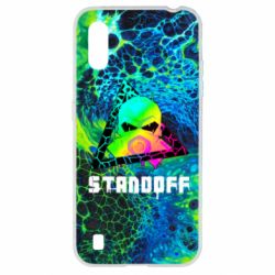 Чехол для Samsung A01/M01 Standoff art skull - PrintSalon