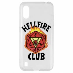 Чехол для Samsung A01/M01 Stranger Things: Hellfire club - PrintSalon