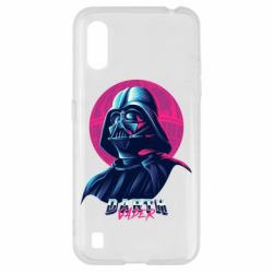 Чехол для Samsung A01/M01 Synthwave Darth Vader - PrintSalon