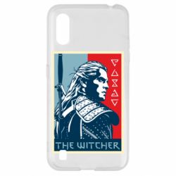 Чехол для Samsung A01/M01 The witcher poster - PrintSalon