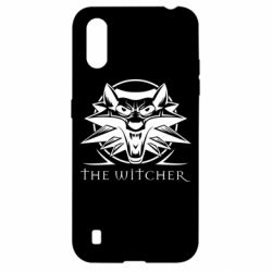 Чехол для Samsung A01/M01 The witcher wolf