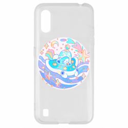 Чехол для Samsung A01/M01 Ultra cute shark - PrintSalon