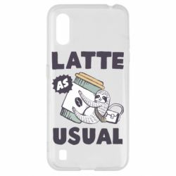 Чехол для Samsung A01/M01 Usual milk - PrintSalon