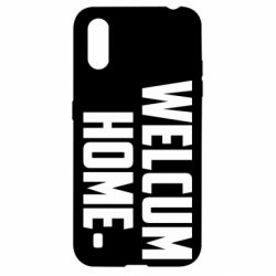 Чехол для Samsung A01/M01 Welcum Home