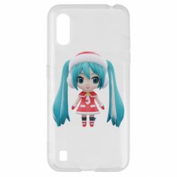 Чехол для Samsung A01/M01 Winter Hatsune Miku