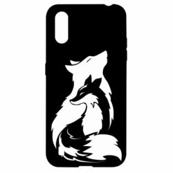 Чехол для Samsung A01/M01 Wolf And Fox - PrintSalon