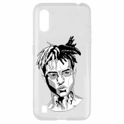 Чехол для Samsung A01/M01 XXXTentacion Monochrome Art - PrintSalon