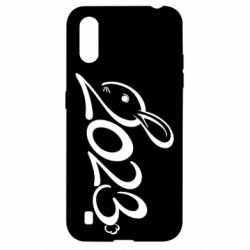 Чехол для Samsung A01/M01 Заяц 2023 - PrintSalon