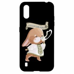Чехол для Samsung A01/M01 Заяц украинец! С Новым Годом 2023 - PrintSalon