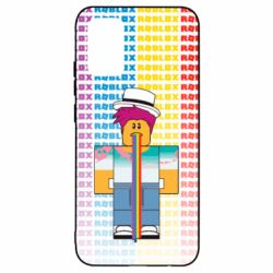 Чехол для Samsung A02s/M02s 3D Roblox Rainbow - PrintSalon