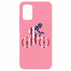 Чехол для Samsung A02s/M02s American cyclist - PrintSalon