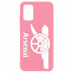 Чехол для Samsung A02s/M02s Arsenal simple logo - PrintSalon