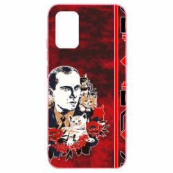 Чохол для Samsung A02s/M02s Батько наш Бандера Мяу! - PrintSalon