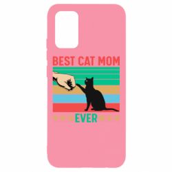 Чехол для Samsung A02s/M02s Best cat mom ever - PrintSalon