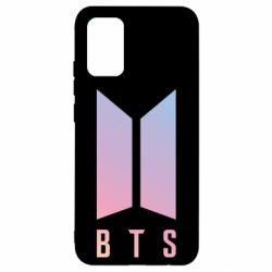 Чехол для Samsung A02s/M02s BTS gradient logo - PrintSalon