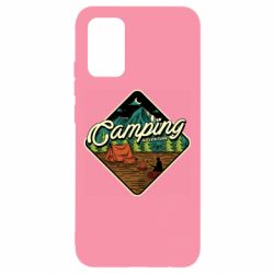 Чехол для Samsung A02s/M02s Camping and forest - PrintSalon