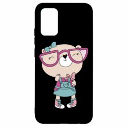 Чехол для Samsung A02s/M02s Cute bear - PrintSalon