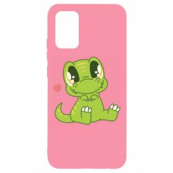Чехол для Samsung A02s/M02s Cute dinosaur - PrintSalon