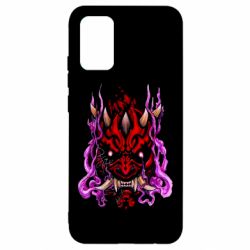 Чехол для Samsung A02s/M02s Darth Maul Japanese mask - PrintSalon
