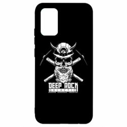 Чехол для Samsung A02s/M02s Deep Rock Galactic skull - PrintSalon