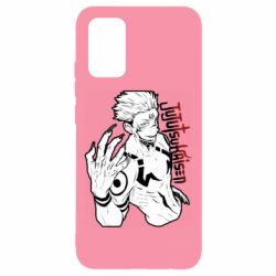 Чехол для Samsung A02s/M02s Demon Sukuna art - PrintSalon