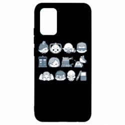 Чехол для Samsung A02s/M02s Doctor who icons - PrintSalon