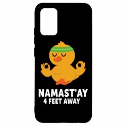 Чехол для Samsung A02s/M02s Duck Namast'ay Away - PrintSalon