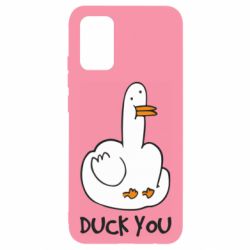 Чехол для Samsung A02s/M02s Duck you - PrintSalon