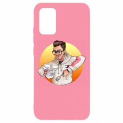 Чехол для Samsung A02s/M02s Эдисон: Мамина Перловка - PrintSalon