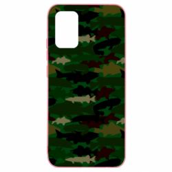 Чохол для Samsung A02s/M02s Fisherman Camouflage - PrintSalon