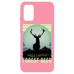 Чехол для Samsung A02s/M02s Forest deer - PrintSalon