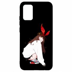 Чехол для Samsung A02s/M02s Genshin Impact Amber - PrintSalon