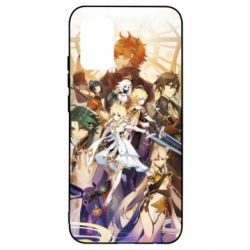 Чехол для Samsung A02s/M02s Genshin Impact Characters - PrintSalon