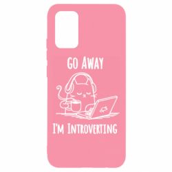 Чехол для Samsung A02s/M02s Go away i'm introverting - PrintSalon