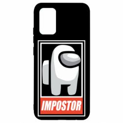 Чехол для Samsung A02s/M02s Impostor AmongUs - PrintSalon