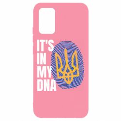 Чехол для Samsung A02s/M02s It is in my DNA Ukraine - PrintSalon