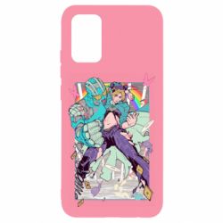 Чехол для Samsung A02s/M02s Jojo's bizzare poster - PrintSalon