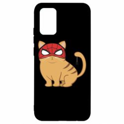 Чехол для Samsung A02s/M02s Кот паук - PrintSalon