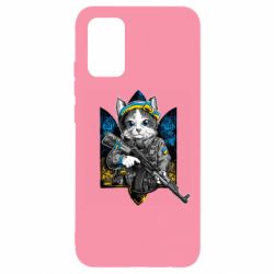 Чохол для Samsung A02s/M02s Кіт військовий